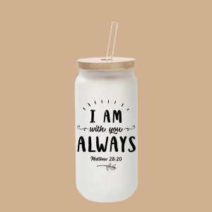 I am with you always large mug