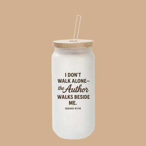 I don't walk alone- the Author walks beside me