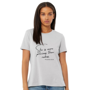 She is more precious than rubies